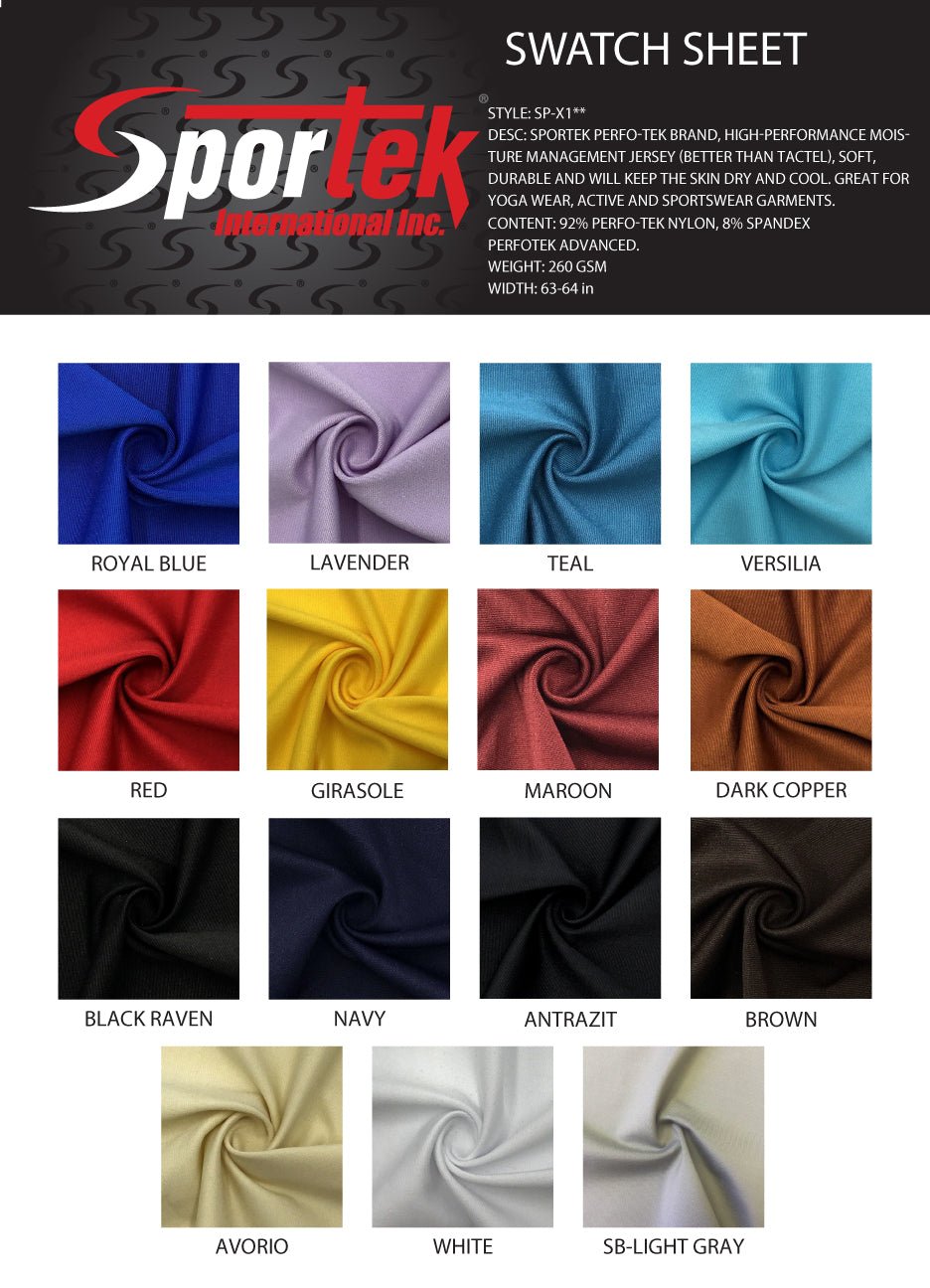 Nylon Spandex Perforated Jersey Activewear