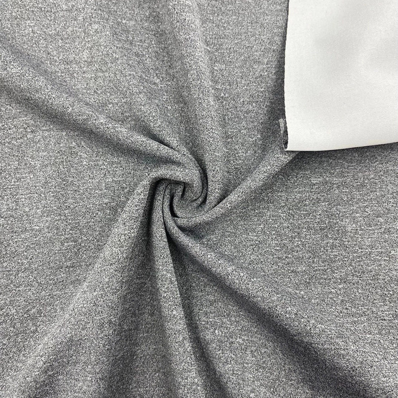 Performance Spandex Reversible Solid Heather