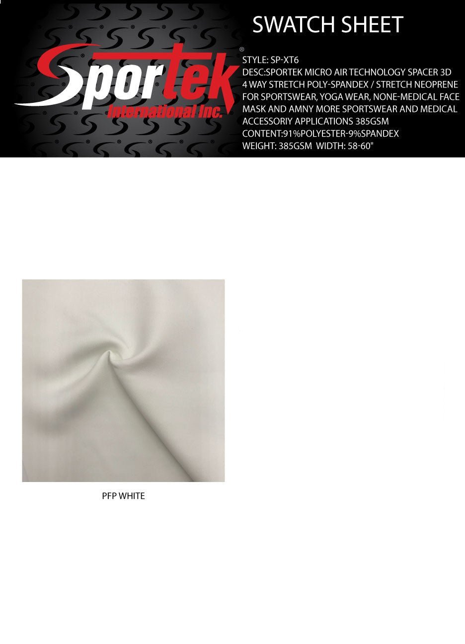 Spacer 3D 4-Way Stretch Poly-Spandex Neoprene