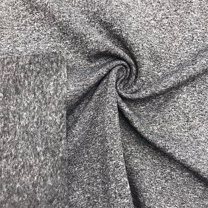 Thermal Stretch Fleece Heather Grey