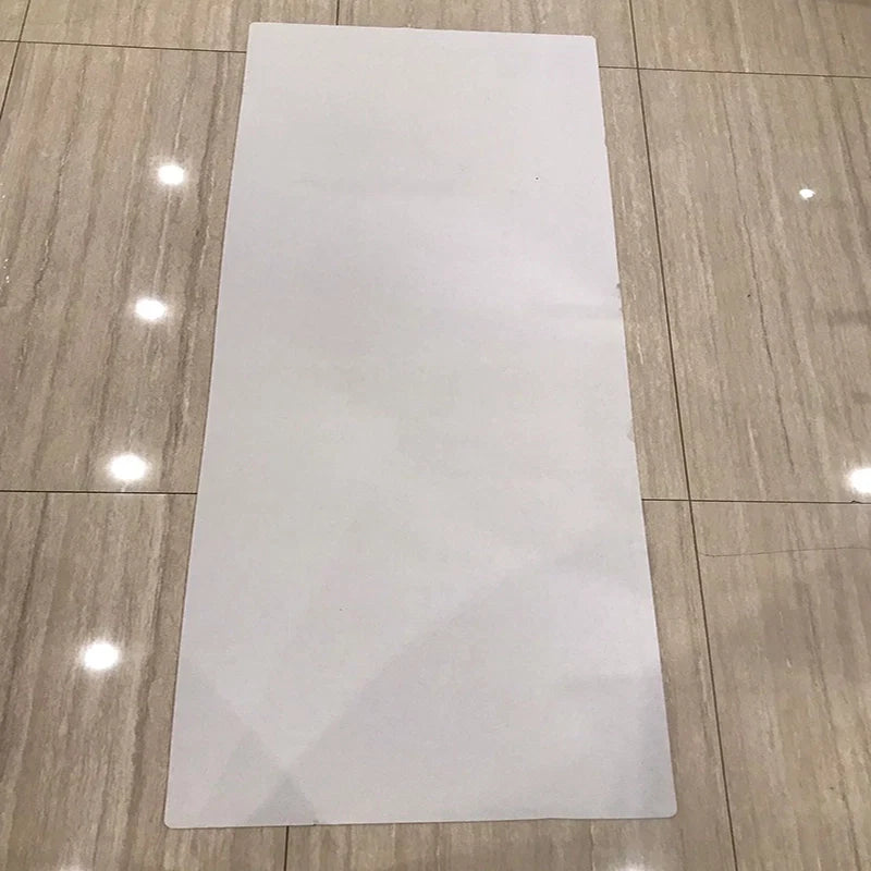 Polyester Rubber Yoga Mat Sublimation Ready White/Black