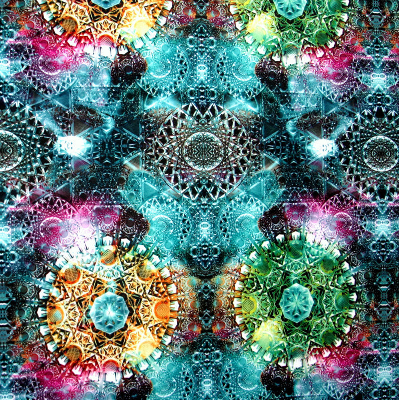Swim Knit Nylon Lycra Space Jewels