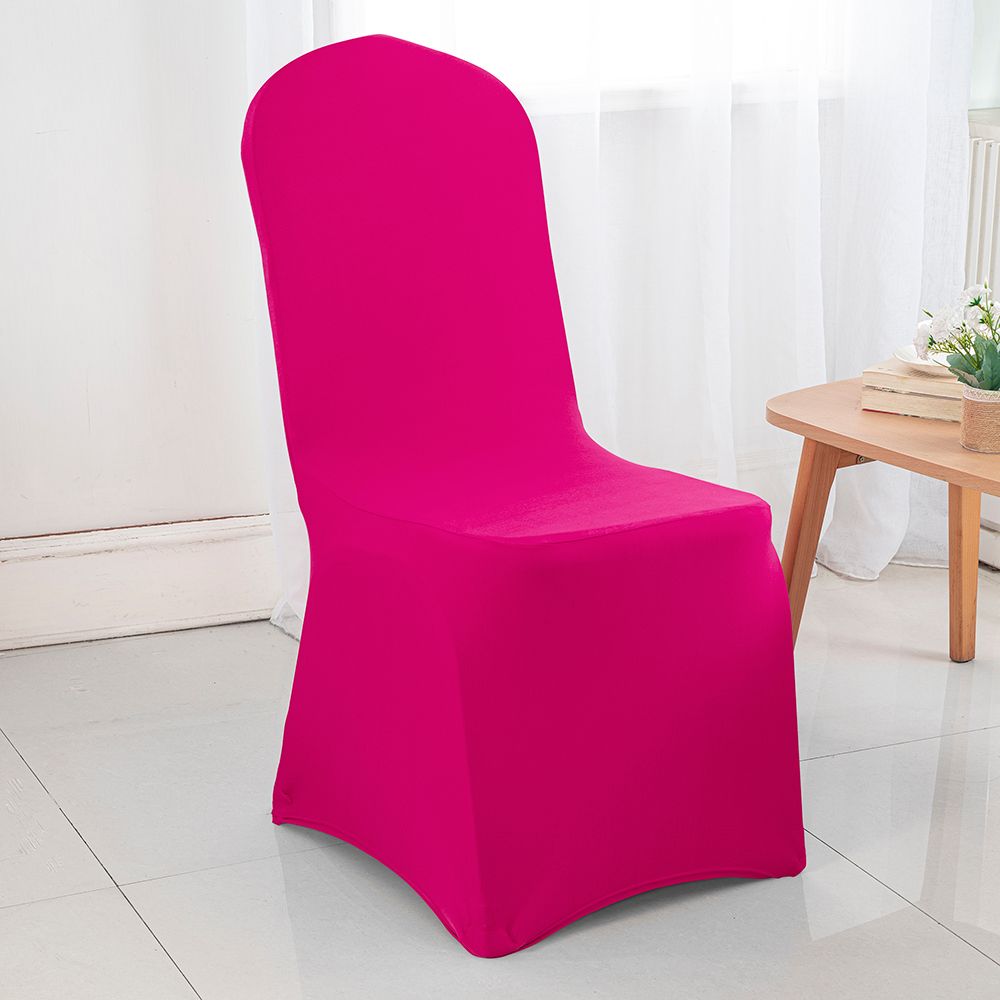 Spandex Banquet Chair Cover Fuchsia