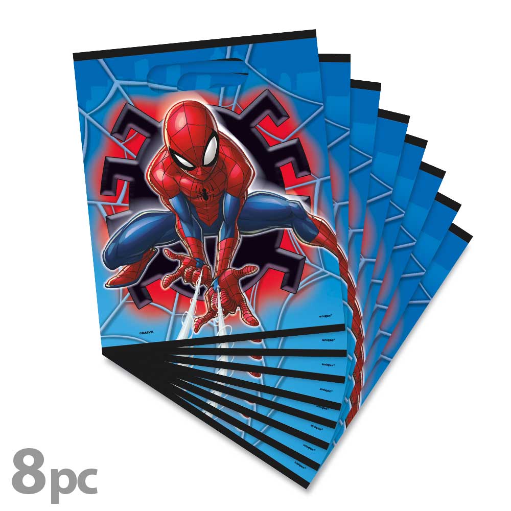 Spider-Man Favor Bags 8 Pack