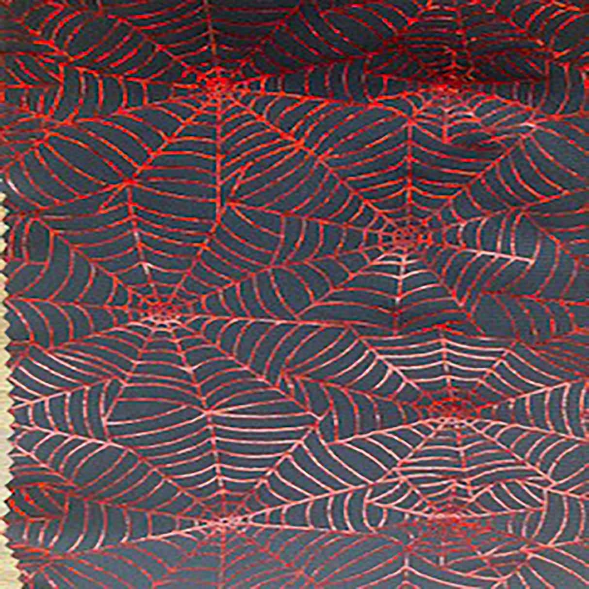 Polyester Spandex Spider Web Hologram Fabric