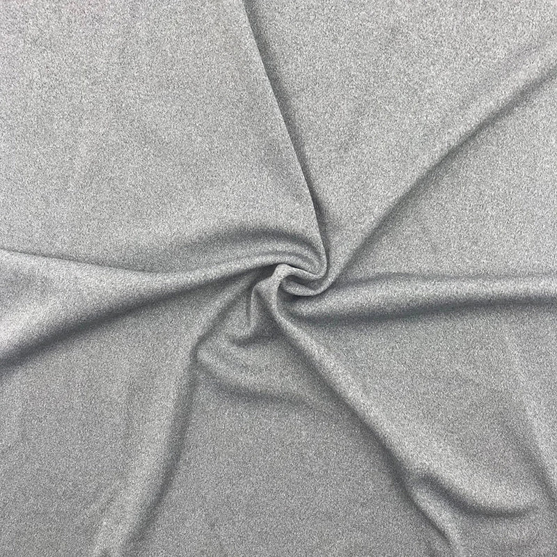 Quick Dry Melange Heather Fabric