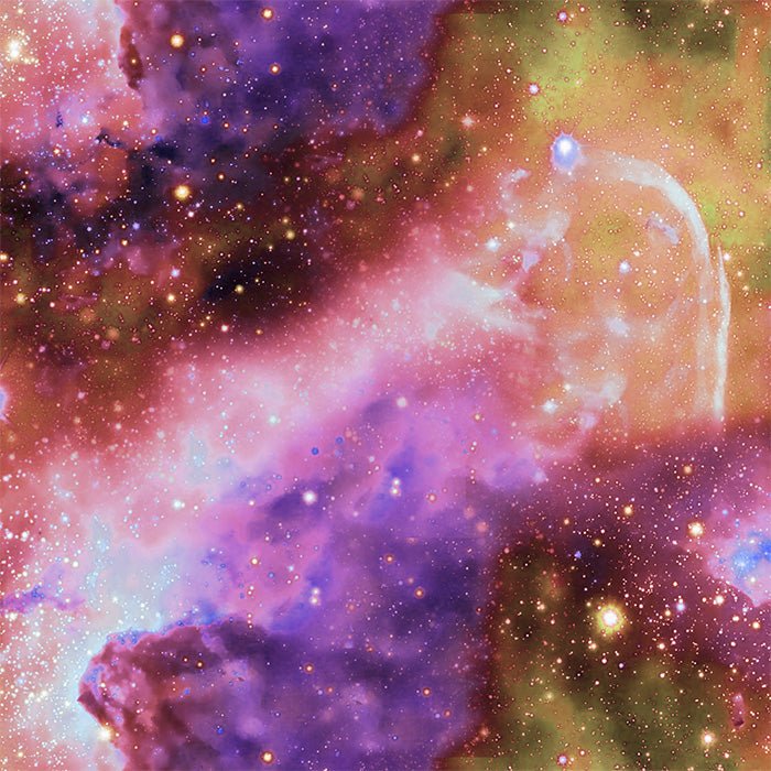 Printed Spandex Galaxy Cosmic Fabric