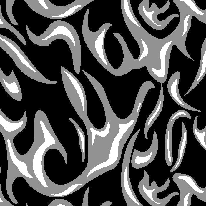 Printed Spandex Flames Fabric for Activewear