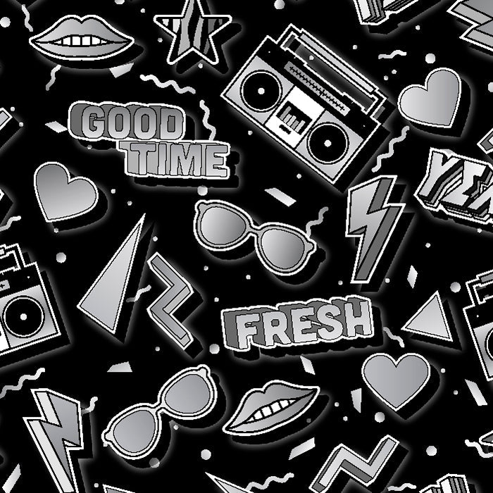 Printed Spandex Fabric GOOD TIME Sublimation