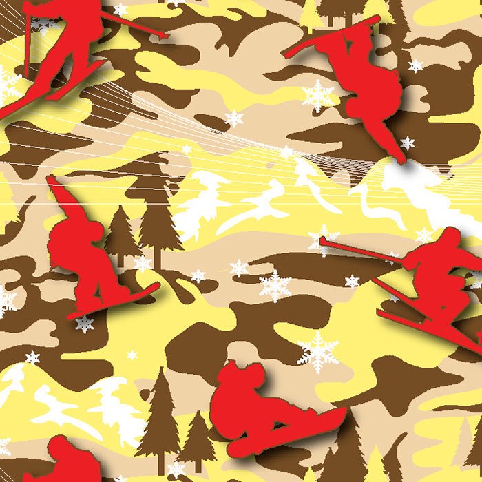 Printed Spandex Camo Sublimation Fabric