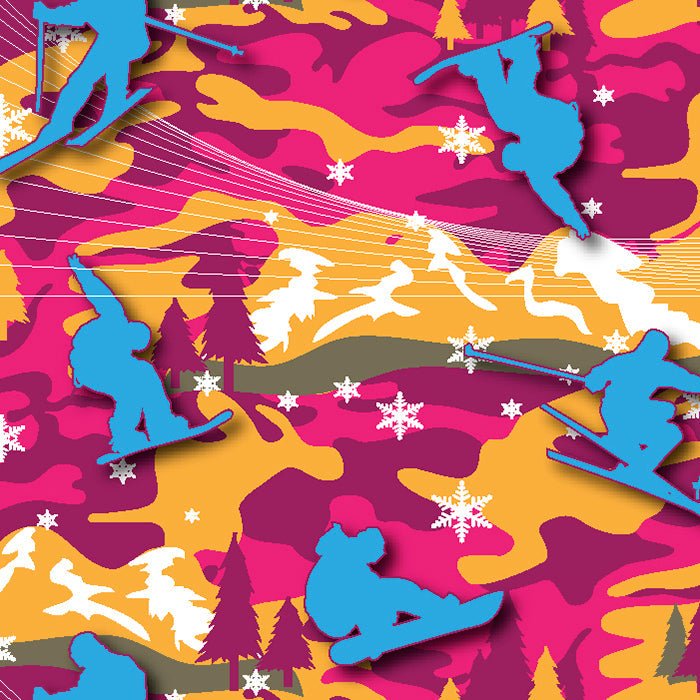Printed Spandex Camo Sublimation Fabric