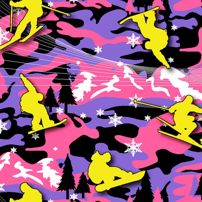 Printed Spandex Camo Sublimation Fabric