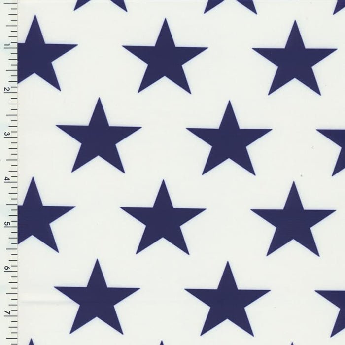 Printed Spandex Star Fabric