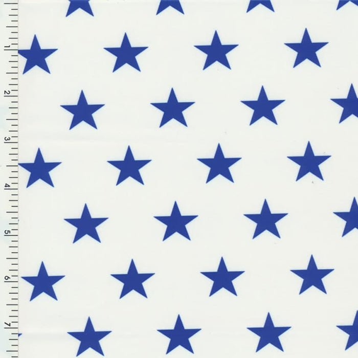 Star Printed Spandex Fabric