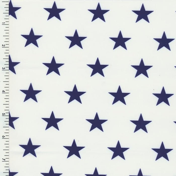 Star Printed Spandex Fabric