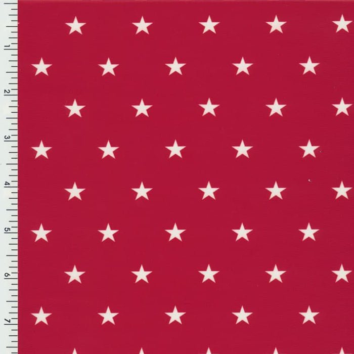 Star Printed Spandex Fabric