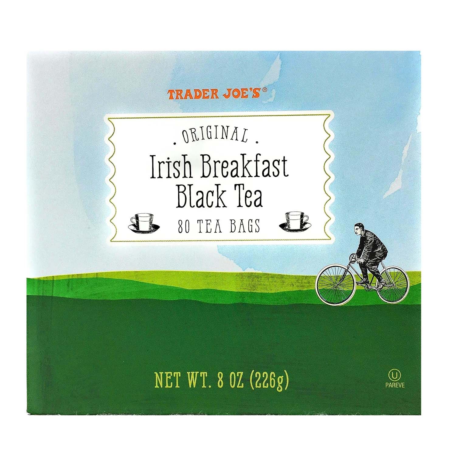 Original Irish Breakfast Tea (80 Black Tea Bags Per Box)