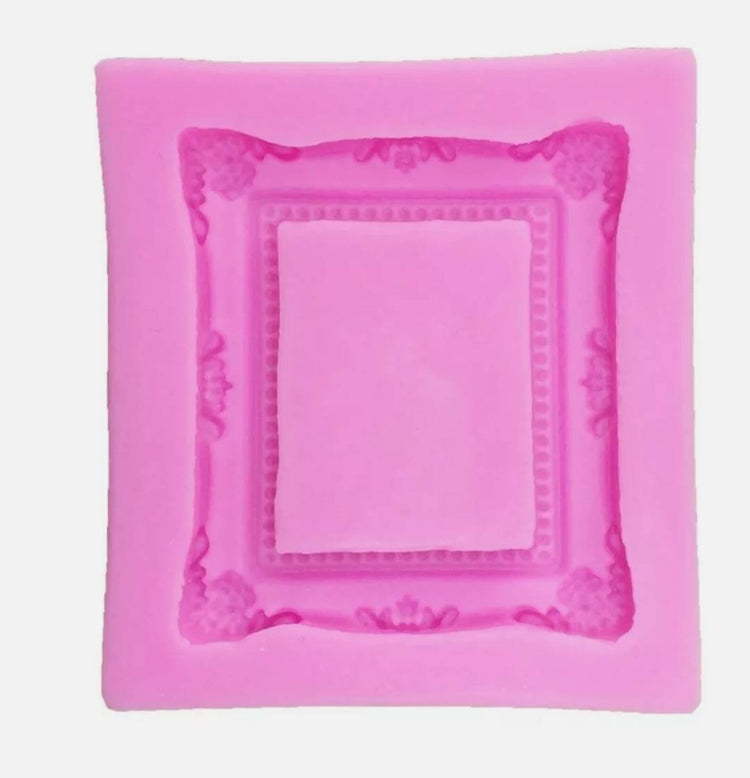 Square Frame Silicone Mold for Candy Chocolate Jelly