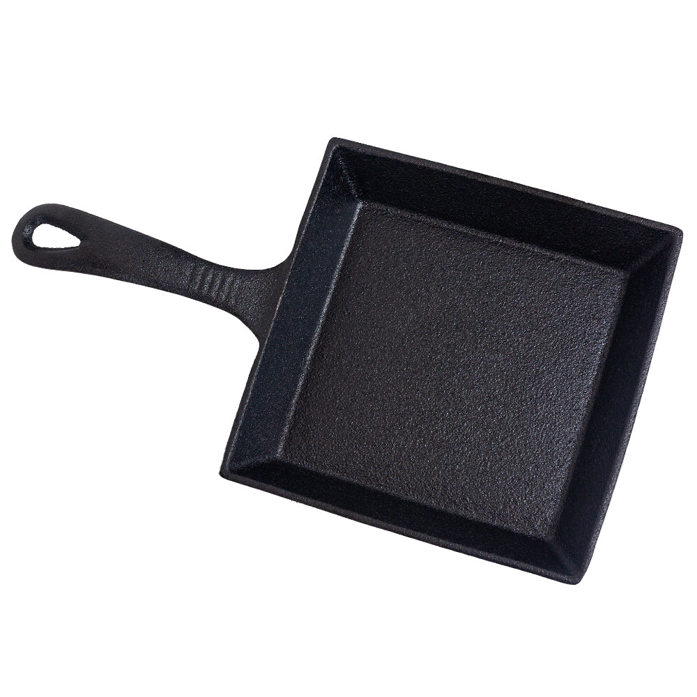 Tomlinson Square Cast Iron Skillet with Handle, 5-3/4"