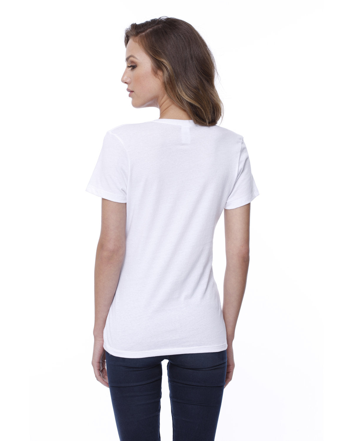 Ladies' Cotton Crew Neck T-shirt
