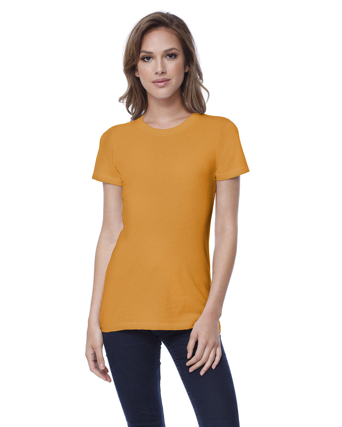 Ladies' Cotton Crew Neck T-shirt