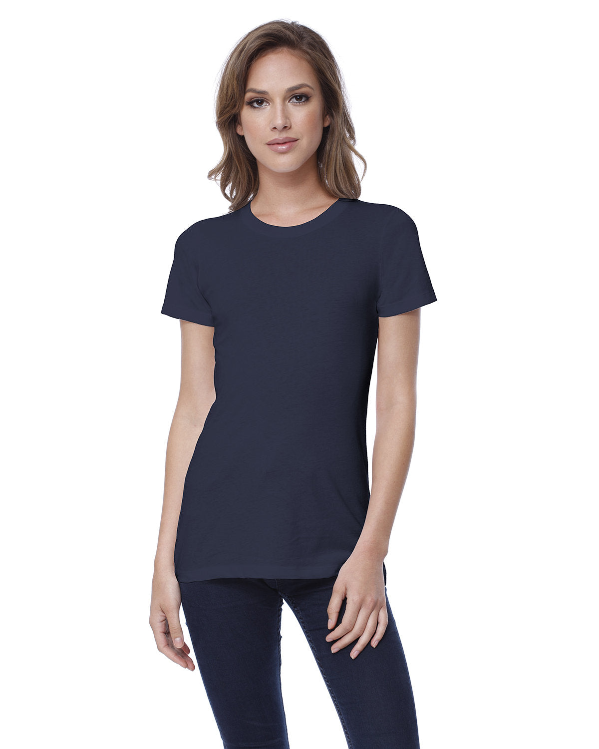 Ladies' Cotton Crew Neck T-shirt