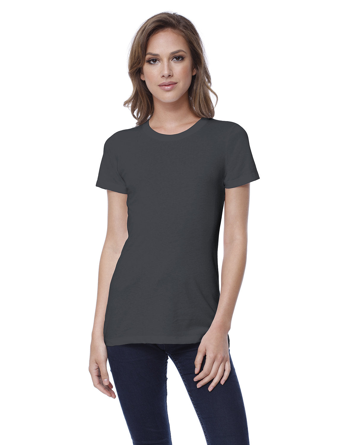 Ladies' Cotton Crew Neck T-shirt