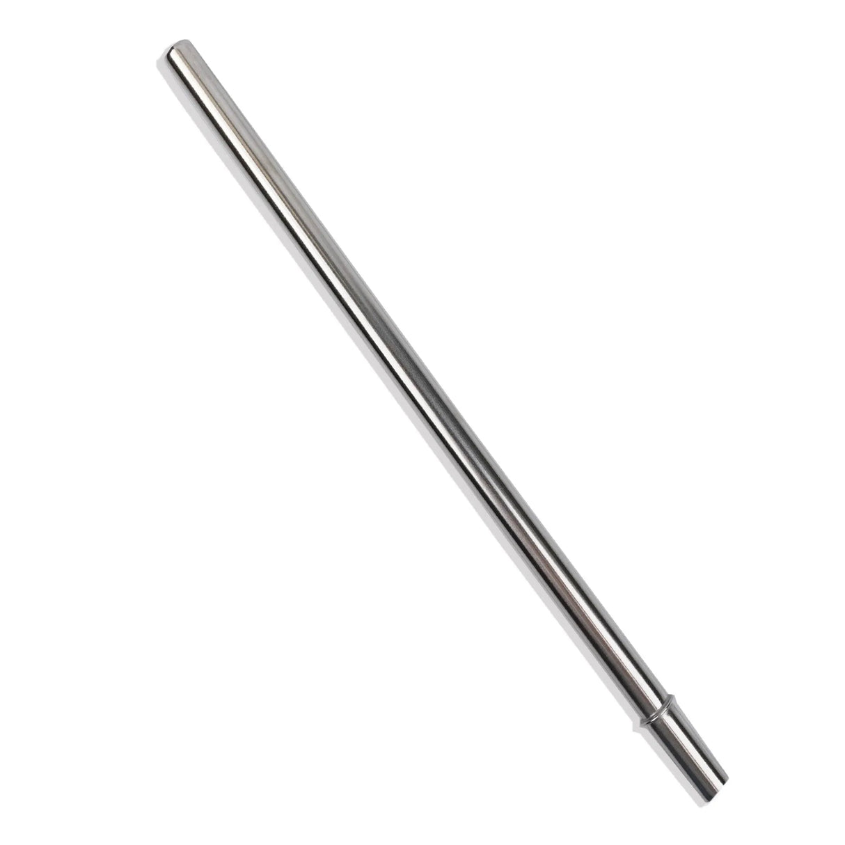 Stainless Steel Metal Straw - Silver 7.25"