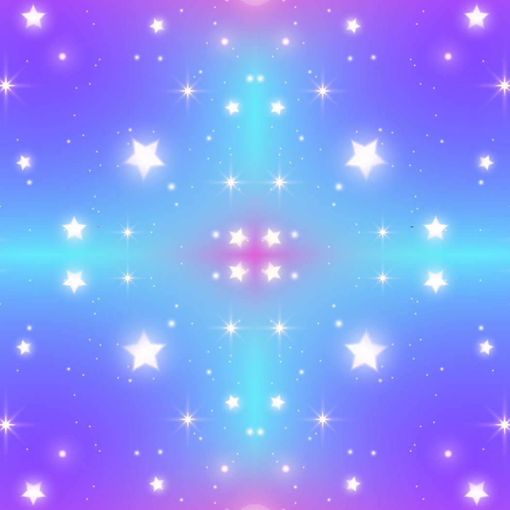 Star Sky Design Printed Spandex