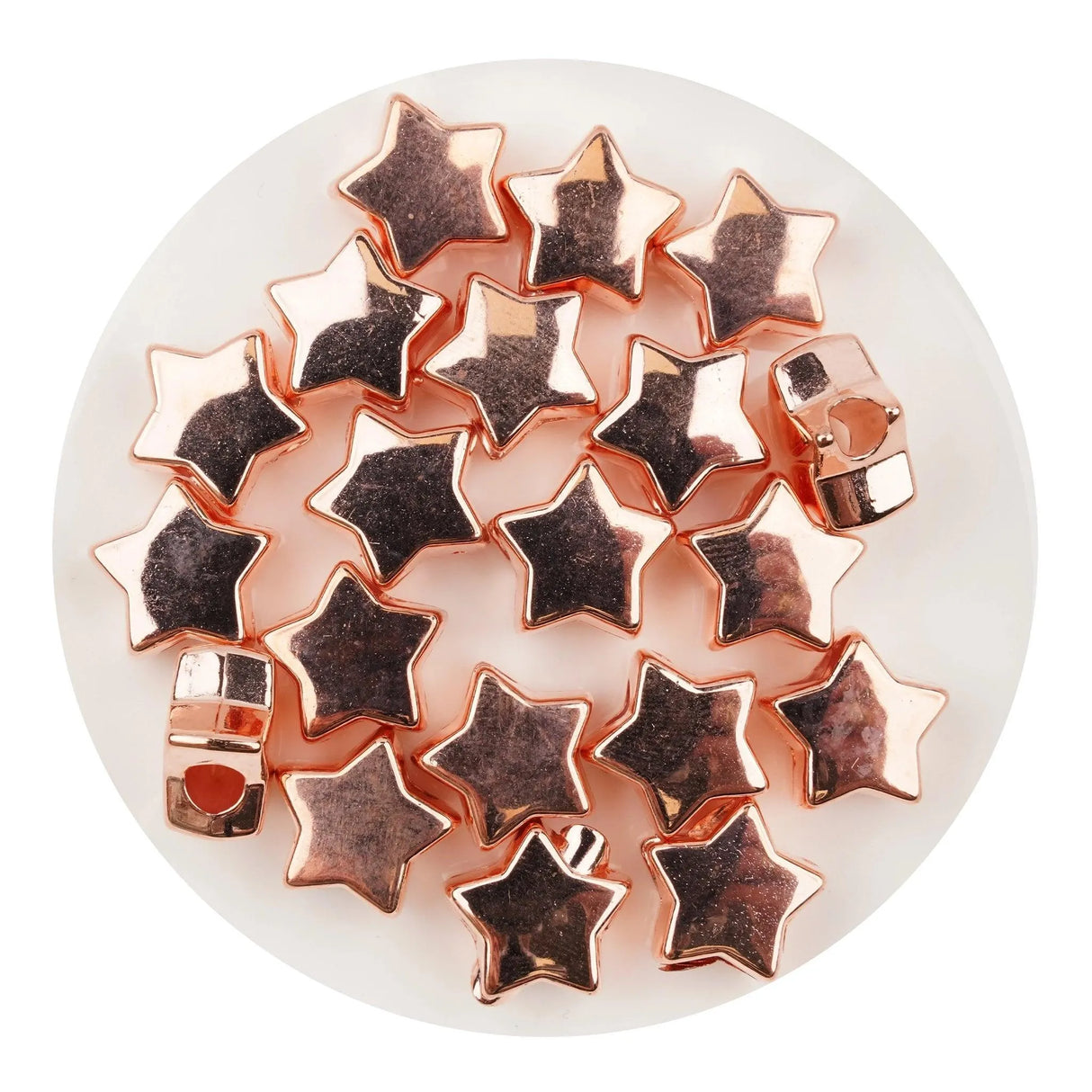 Star String Bead - Rose Gold(5 Beads - 12mm)