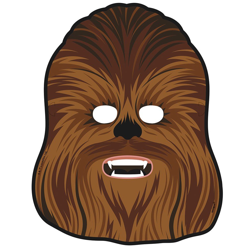 Star Wars Party Masks 8 Pack