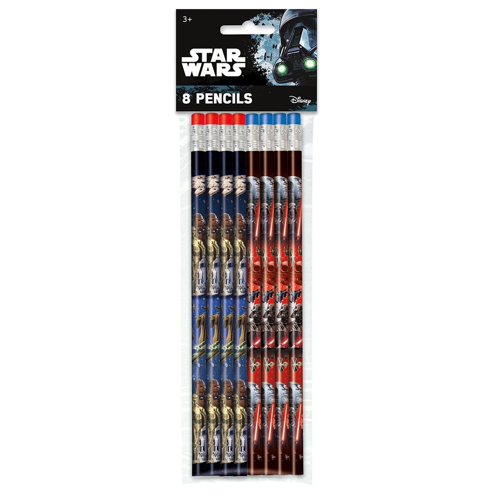 Star Wars Pencils 8 Pack
