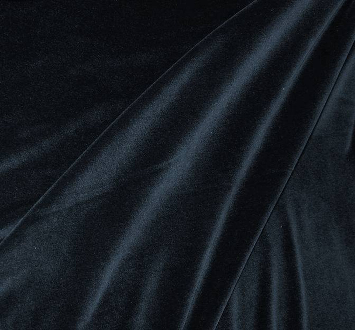 1 Yard Deep Dark Teal Steam Velour Apparel Fabric for Elegant Creations 58/60" Width