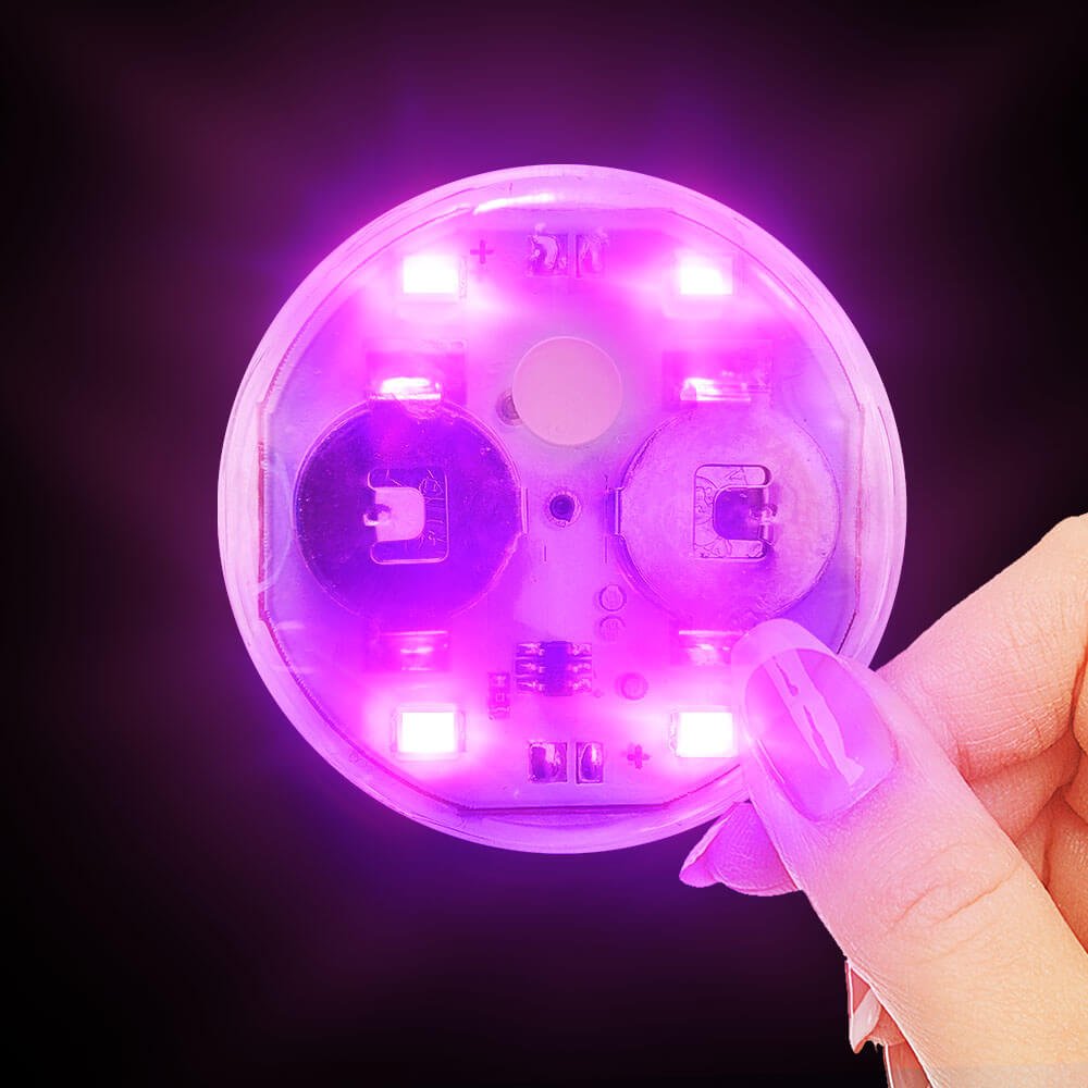 LED Party Decoration Sticky Lites Magenta