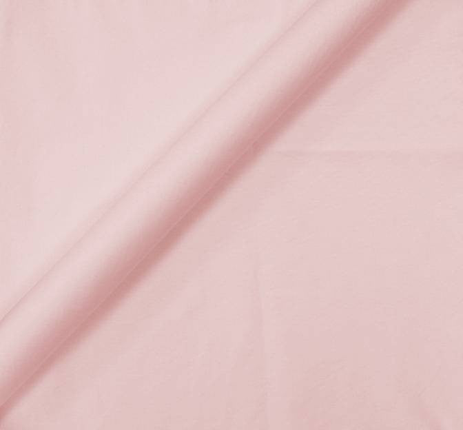Stretch Cotton Poplin Fabric - Light Pink, 51/52" Width (1 Yard)