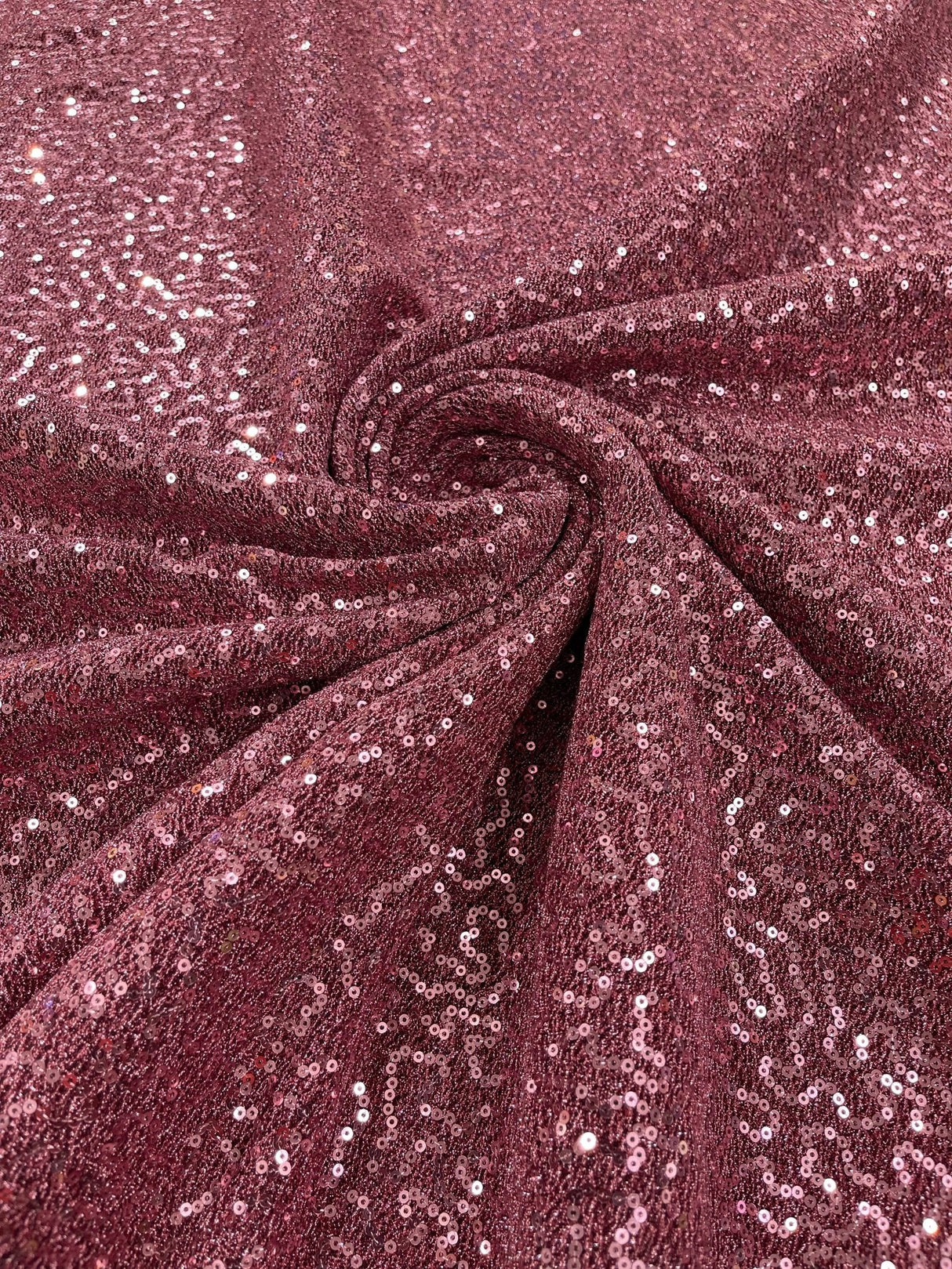 Stretch Metallic Sequin Lurex Polyester Fabric - Sequin Tinsel, 58" Width, 8 Colors (1 Yard)
