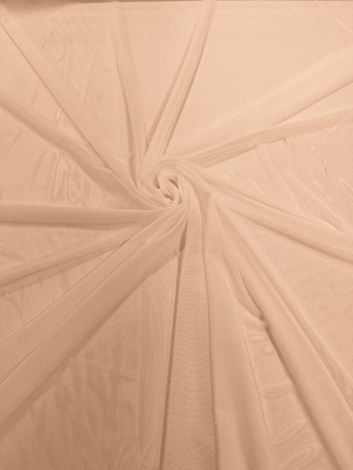 Stretch Power Mesh Nylon Spandex Fabric - Solid, 60" Width (1 Yard)