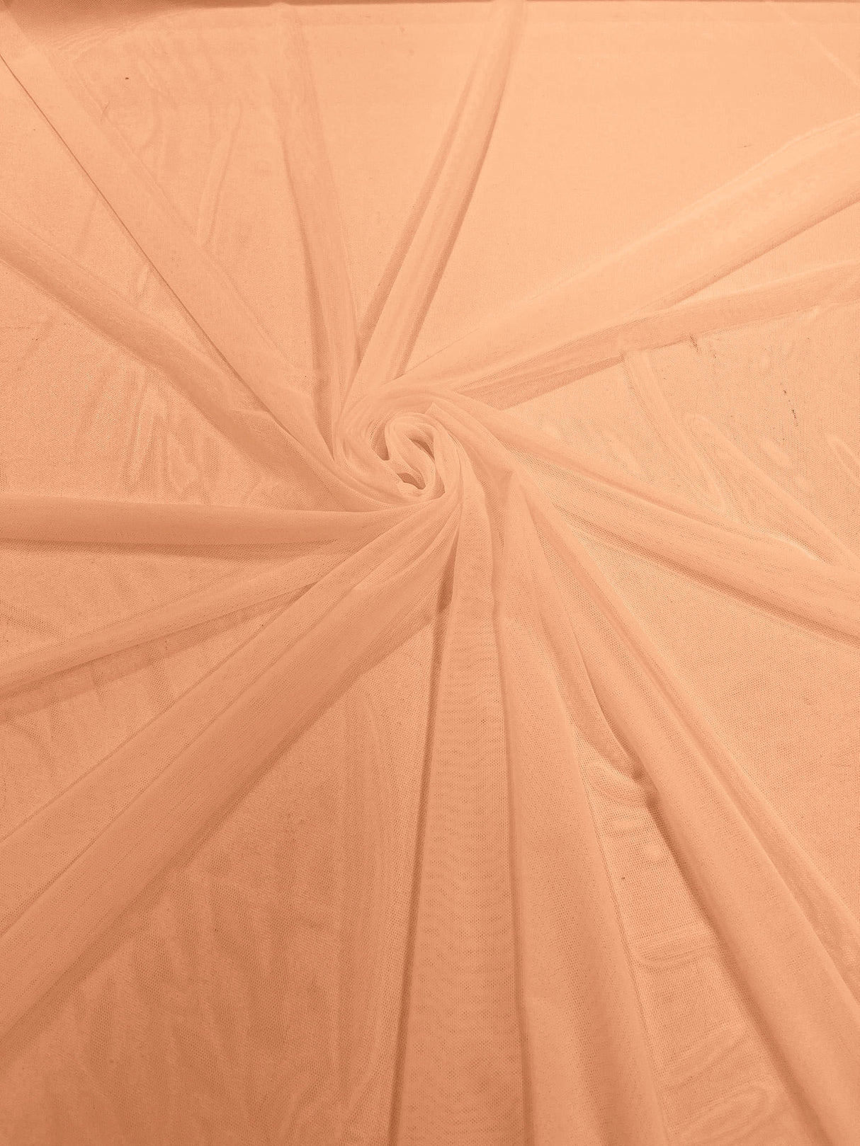 Stretch Power Mesh Nylon Spandex Fabric - Solid, 60" Width (1 Yard)