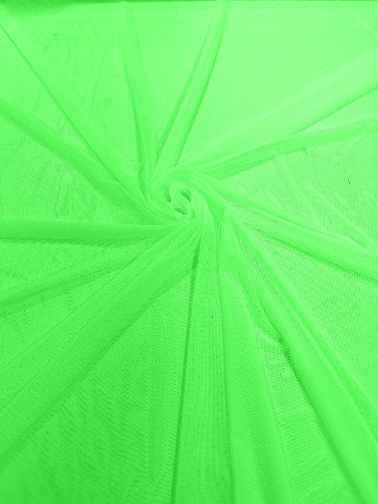Stretch Power Mesh Nylon Spandex Fabric - Solid, 60" Width (1 Yard)