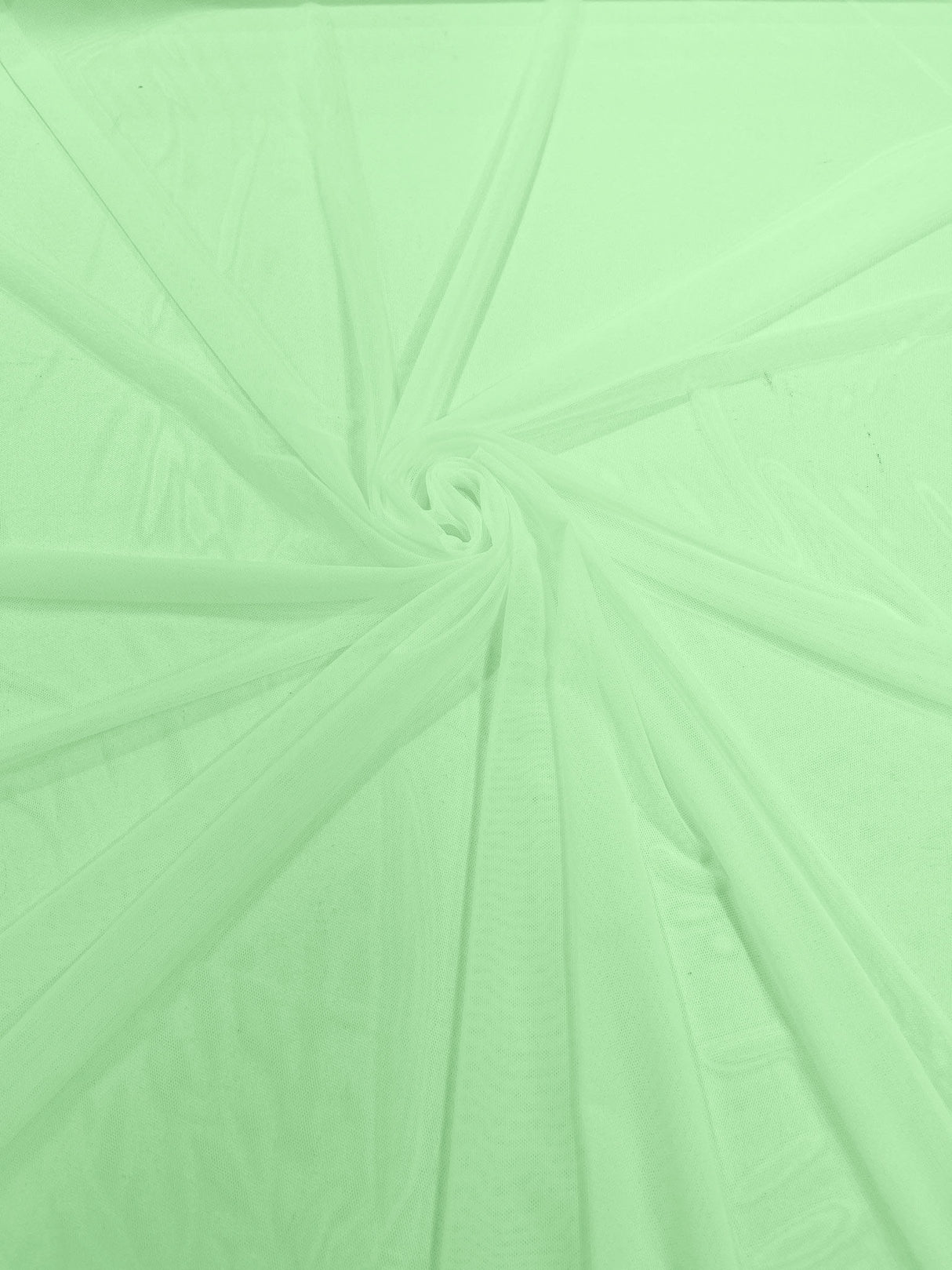 Stretch Power Mesh Nylon Spandex Fabric - Solid, 60" Width (1 Yard)