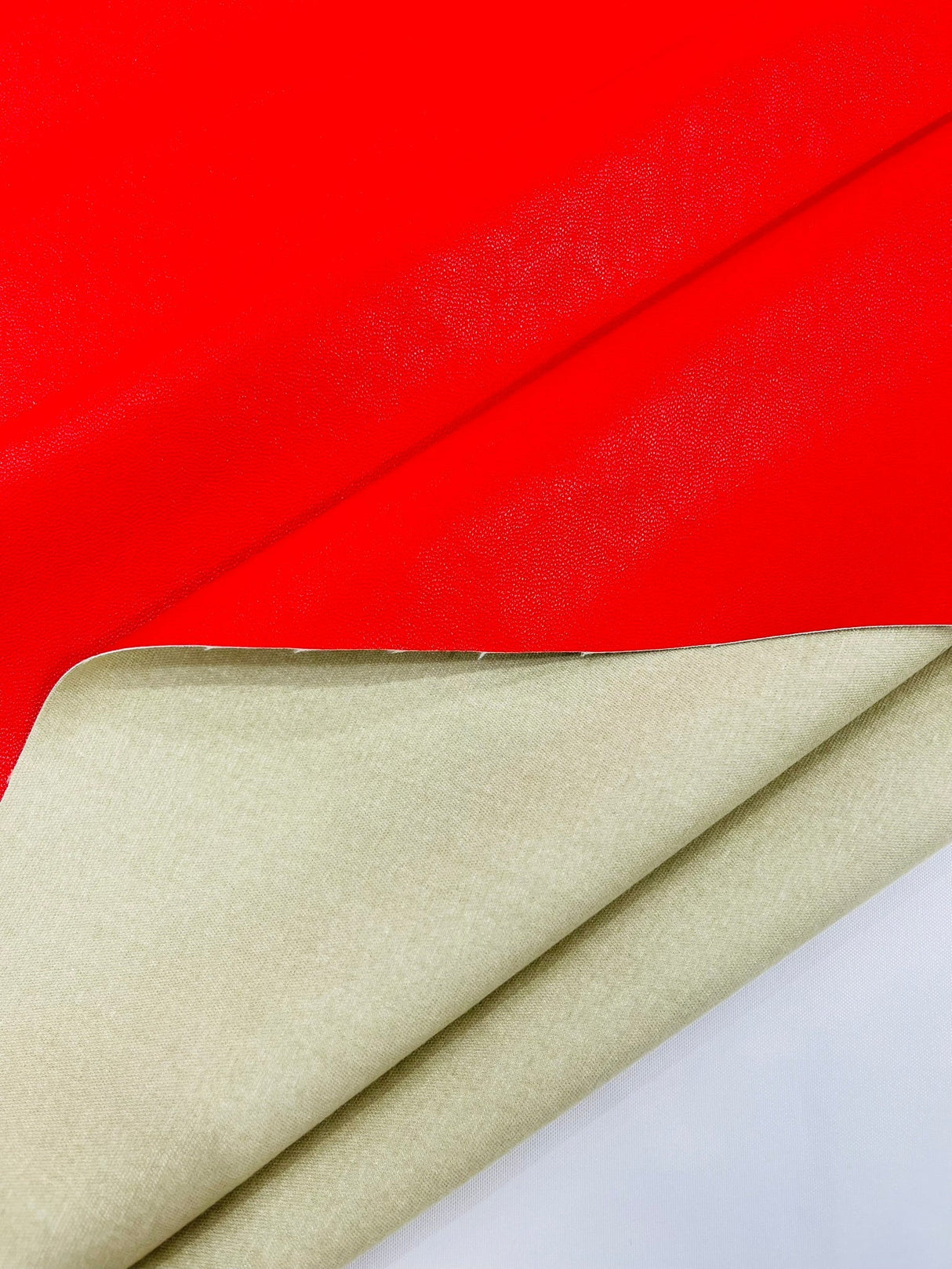 Stretch Vinyl Fabric - Black, White, Red, 54" Width (1 Yard)
