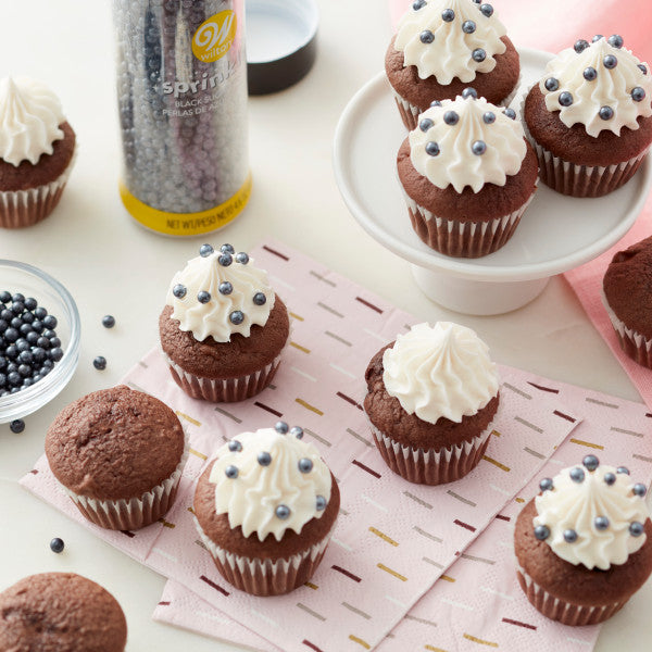 Wilton Black Sugar Pearls Sprinkles – 4.8 oz.