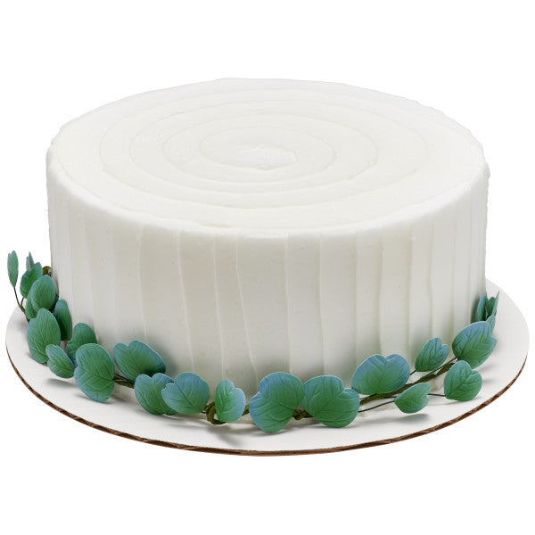 Eucalyptus Leaves Gum Paste Flowers - 12 per order