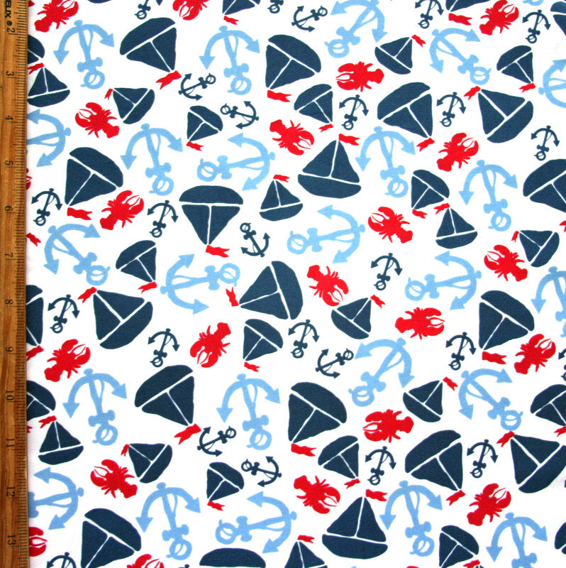 Microfiber Boardshort Fabric Summer Sailing Print