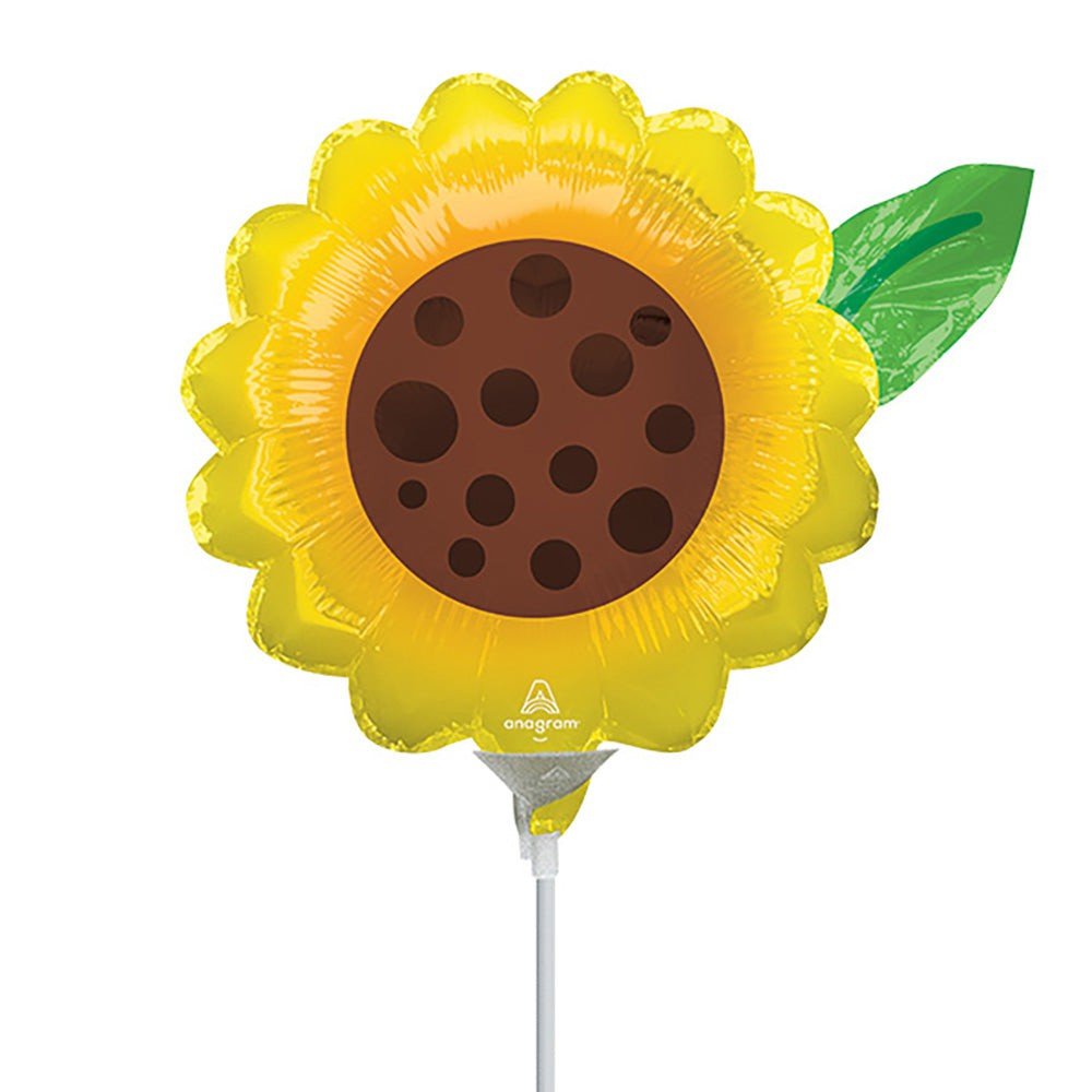 Sunflower Mini Shape Foil Balloon