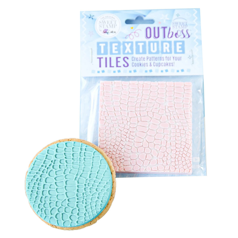 Sweet Stamps Snake Skin Texture Tile