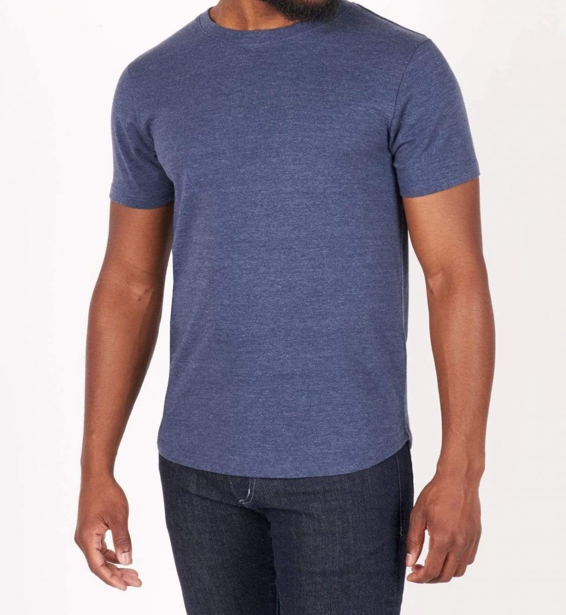 VLA730 Anti-Microbial Heather Look Polyester Spandex Fabric - Heather Look, 190 GSM