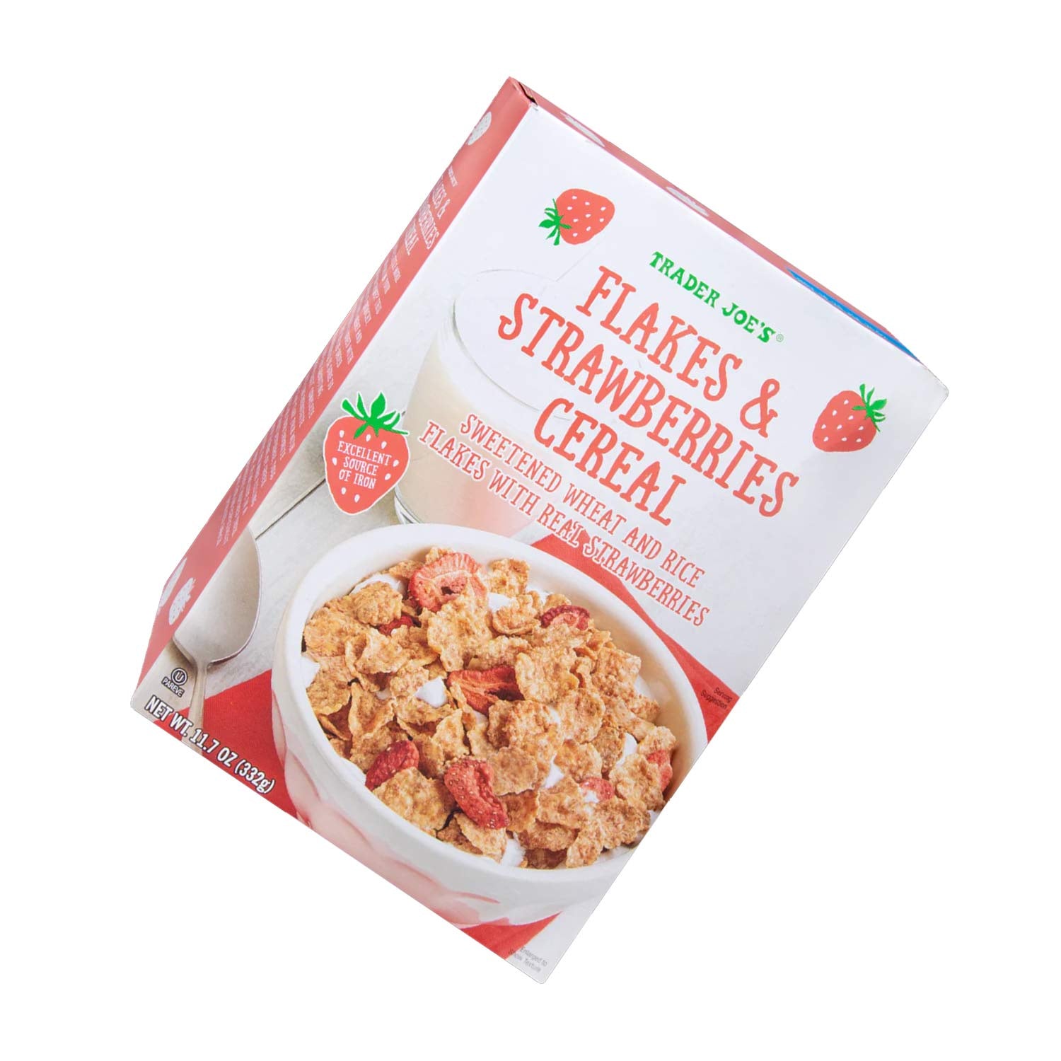 Trader Joe’s Flakes & Strawberries Cereal 11.7 Oz