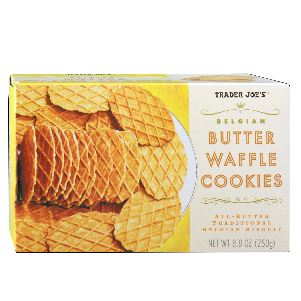 Trader Joe's Belgian Butter Waffle Cookies | 8.8 oz