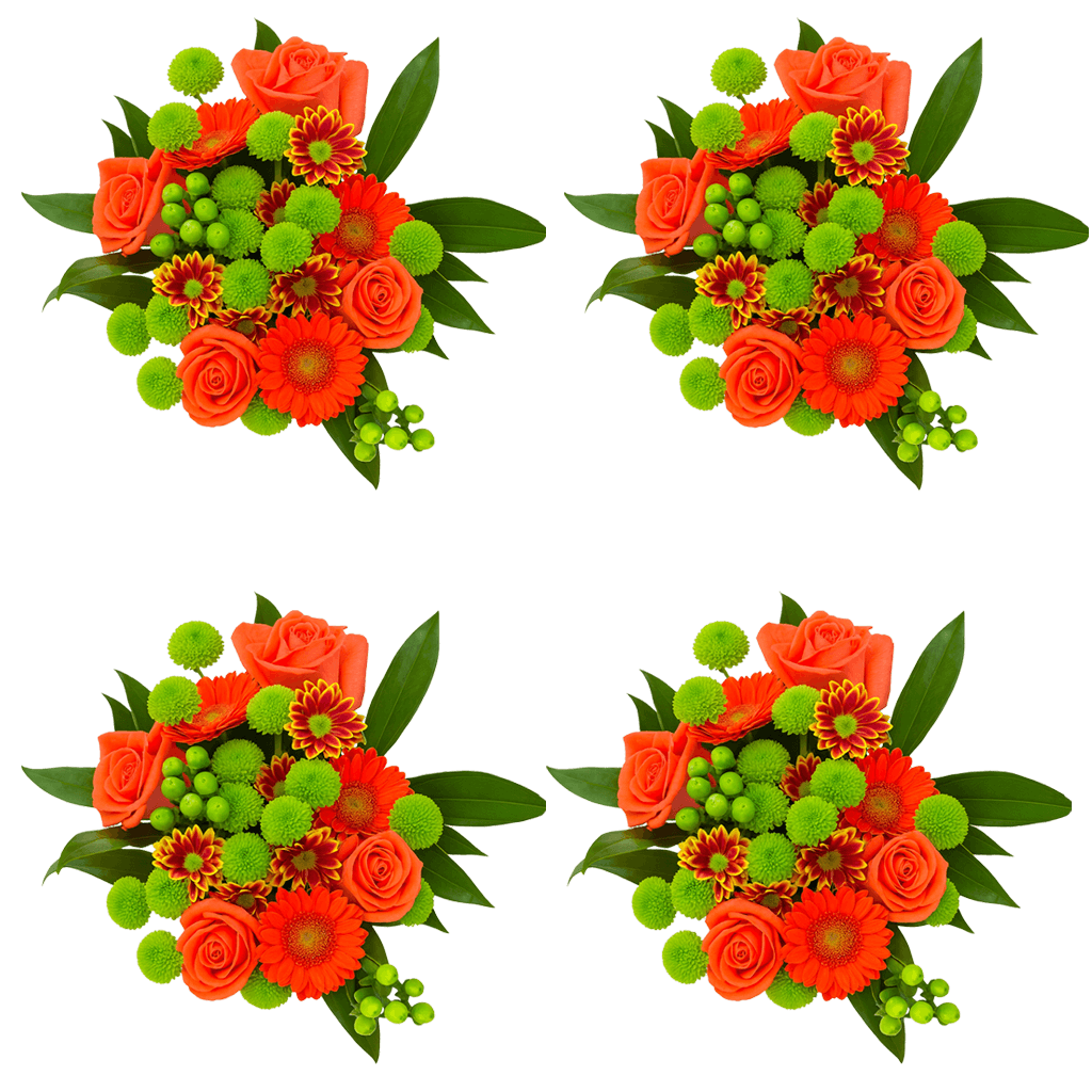 8 Old Crow Flower Bouquets Fresh Fall Arrangement Set